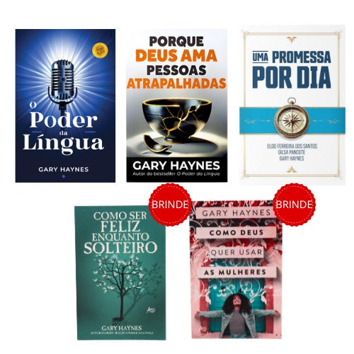 Kit Gary Haynes - Fé e Crescimento Pessoal